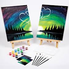 Couples Paint & Vibe: 16x20 Canvas Session